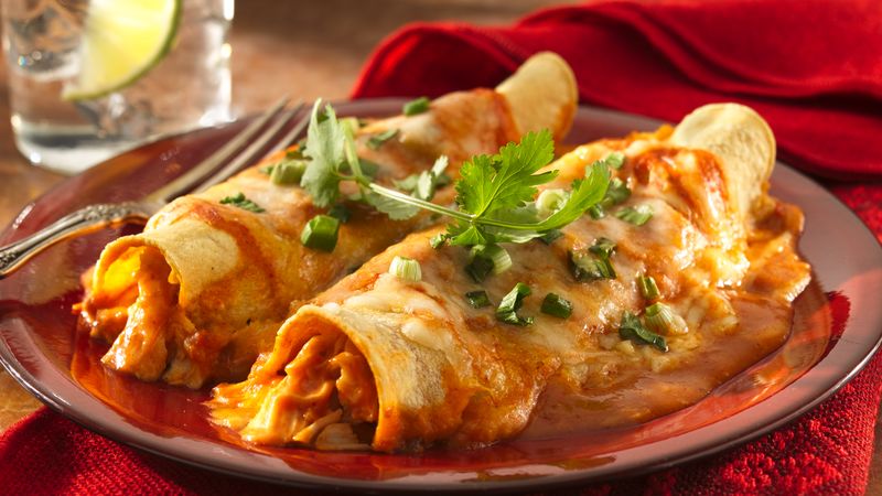 Receta muy mexicana: enchiladas de pollo - Learn a Lot Foodie!